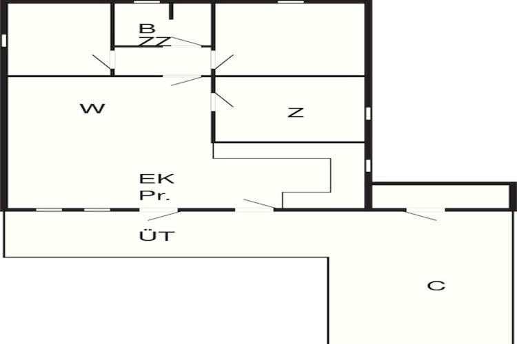 6 Person Holiday Home In B Rkop Бёркоп Экстерьер фото